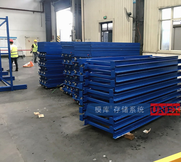 江西模具架安装现场